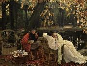 James Tissot A Convalescent (nn01) Sweden oil painting artist